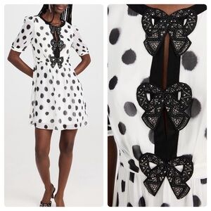 New Saloni Jamie Camille Bow Dress